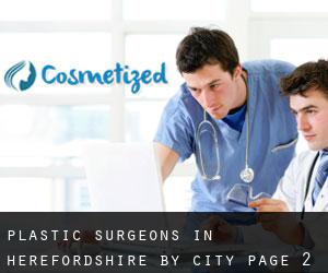 Plastic Surgeons in Herefordshire by city - page 2