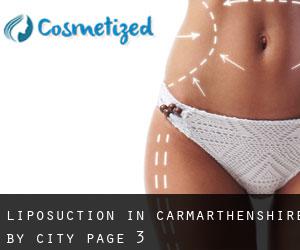 Liposuction in Carmarthenshire by city - page 3