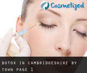 Botox in Cambridgeshire by town - page 1