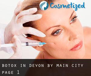 Botox in Devon by main city - page 1