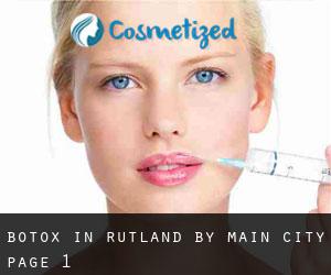Botox in Rutland by main city - page 1