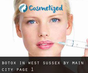 Botox in West Sussex by main city - page 1