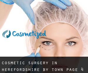 Cosmetic Surgery in Herefordshire by town - page 4