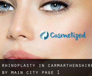 Rhinoplasty in Carmarthenshire by main city - page 1