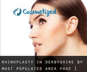 Rhinoplasty in Derbyshire by most populated area - page 1