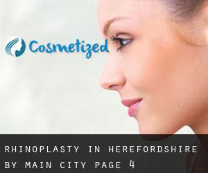 Rhinoplasty in Herefordshire by main city - page 4