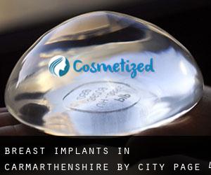 Breast Implants in Carmarthenshire by city - page 4