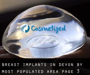 Breast Implants in Devon by most populated area - page 3