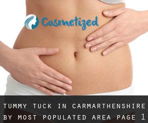 Tummy Tuck in Carmarthenshire by most populated area - page 1