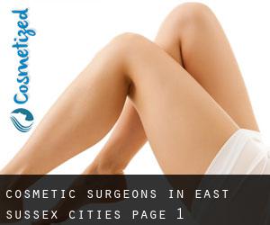 cosmetic surgeons in East Sussex (Cities) - page 1